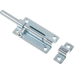 Шпингалет 60 мм ЗТ6, белый цинк STARFIX