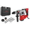 Перфоратор WORTEX RH 3239 F в чем. + (2 зубила, 3 сверла) 1500 Вт, 6.0 Дж, 32 мм, 4 режима, SDS-plus