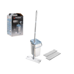 Швабра с отжимным ведром Scratch Anet, бежевая, PERFECTO LINEA