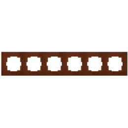 Рамка 6-ая горизонтальная орех, RITA, MUTLUSAN