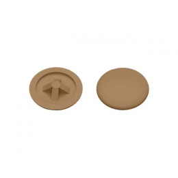 Заглушка для самореза PH2, декоративная бук (50 шт в зип-локе) STARFIX