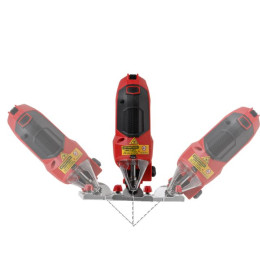 Лобзик электрический WORTEX JS 1009-1 LE в кор. 850 Вт, 500-3000 ход/мин, пропил до 100 мм