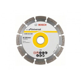 Алмазный круг 150х22 мм универс. сегмент. ECO UNIVERSAL BOSCH