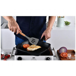 Лопатка перфорированная, EcoVillage, серая, PERFECTO LINEA