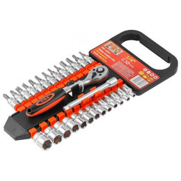 Набор головок и бит 28пр. 1/4" PRO STARTUL (PRO-42814)