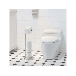 Держатель для туалетной бумаги напольный AQUAMARINE, нержавеющая сталь, PERFECTO LINEA