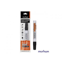 Маркер-краска промышленный черный MUNHWA INDUSTRIAL