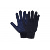 Перчатки х/б с ПВХ "Точка", 7,5класс,черные, РБ (мин. риски)