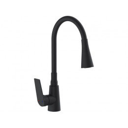 Смеситель для кухни D35-A черный, серия 800 ECONOCE