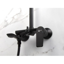 Душевая система D35-A черный, серия 800 ECONOCE