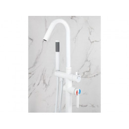 Смеситель для ванны (Lt) D35, серия Lotus белый, a-five