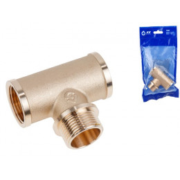 Тройник 3/4" вн.-нар.-вн., AV Engineering (инд. упак.)