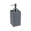 Диспенсер (дозатор) для мыла STONE ESSENCE, серый, PERFECTO LINEA