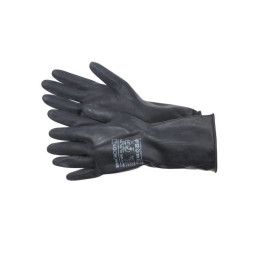 Перчатки КЩС тип 1 р-р 8(M) К80 Щ40, нефть, индивид. уп.