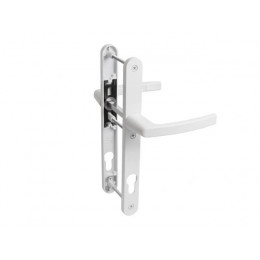 Ручка на планке БУЛАТ РФ 92.25.67-75 УРАЛ  бел. с пруж.