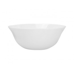 Салатник стеклокерамический, 205 мм, круглый, серия SNOWFALL (Снегопад), DIVA LA OPALA