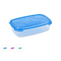 Контейнер пласт.прямоуг. 1.0 л, с крышкой, Frigo Plus, DRINA