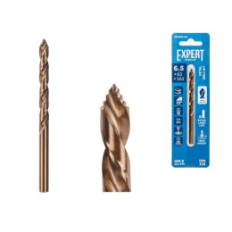 Сверло по металлу ц/х 6.5х63х101 мм HSS-Co EXPERT STARTUL
