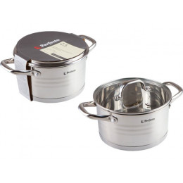 Кастрюля из нерж.стали, 2.5 л, ф 18 x 10, серия MILAGROS (Милагрос), PERFECTO LINEA