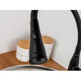 Смеситель для кухни D35, серия  730 черный ECONOCE