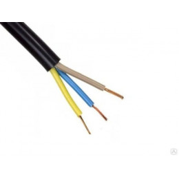 Провод ПВС-Т 3х0,75 (2х0,75+1х0,75) (бухта 200м) Ч Щучинский завод Автопровод