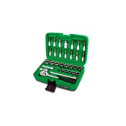 Набор головок и бит 32предм. 3/8" 12гр. TOPTUL