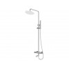 Душевая термостатическая система с изливом (Lt), серия THS хром, AV Engineering
