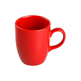 Кружка керамическая, 300 мл, серия Бодрум, красная, PERFECTO LINEA