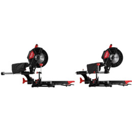 Торцовочная пила WORTEX MS 2520-3 LMO  в кор. 2000 Вт, 255 мм, глуб. до 90 мм, шир. до 340 мм, лазер