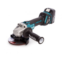 Аккум. углошлифмашина MAKITA LXT DGA 513 RTJ в кор.