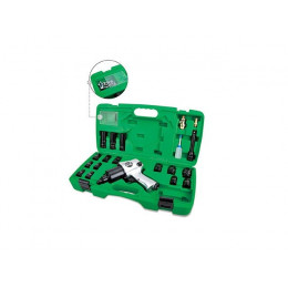 Пневмогайковерт 1/2" 678Nm TOPTUL с лубрикатором и головками 20пр. в чем. (GDAI2001E)