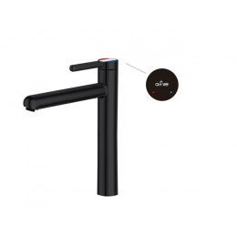 Смеситель для умывальника (Lt) D35, серия Lotus черный, a-five