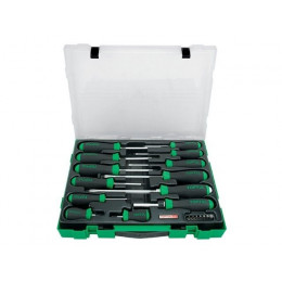 Набор отверток 20шт в пласт.боксе TOPTUL