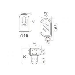 Душевая стойка E-007 eCON