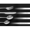 Набор столовых приборов, 24 шт., матовый, серия Majestic, PERFECTO LINEA