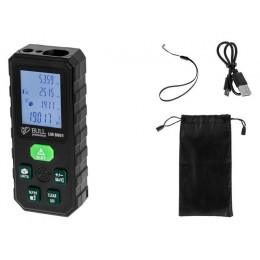 Дальномер лазерный BULL LM 8001 в кор. Проекция креста (зеленый), 0,08 – 80 м, +- 2 мм