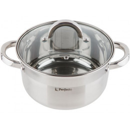 Кастрюля из нерж.стали, 3.2 л, ф 20 x 11.5 см, STARCOOK, PERFECTO LINEA