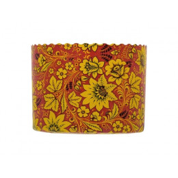 Набор бумажных форм для выпечки куличей "Пасхальный", 3 шт, 11х8,5 см, MARMITON