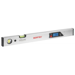 Уровень электронный WORTEX DL 6000 в кор. 4х90, погр.(0,90): 0,05,остальн.: 0,2, 600 мм