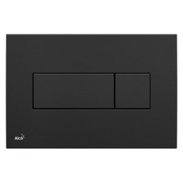 Кнопка управления для систем инсталляций (черная), Alcaplast