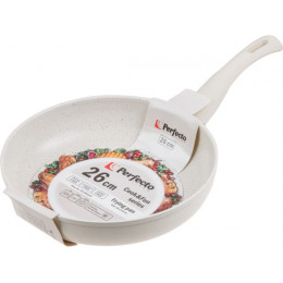 Сковорода ф 26х5.8 см, алюм., антиприг. покр., серия Cook&Fun, бежевая, PERFECTO LINEA