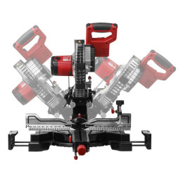 Торцовочная пила WORTEX MS 2518-1 LO в кор. 1800 Вт, 255 мм, 5000 об, глуб. до 85 мм, шир. до 320 мм