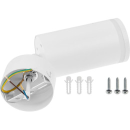 Светильник накладной поворотный/белый GU10 12 Вт LEIDEN ELECTRIC