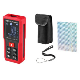 Дальномер лазерный WORTEX LR 8001 в кор., 0.05 - 80 м, +/- 2 мм/м