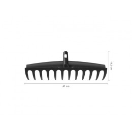 Грабли универсальные Solid без черенка FISKARS