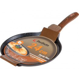 Сковорода блинная ф 24х2.0 см, алюм., антиприг. покр., для индукц. плит, серия Hardy Plus, PERFECTO