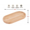 Поднос бамбуковый 20х10 см, BAMBOO, PERFECTO LINEA