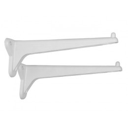 Кронштейн пластиковый для умывальника 24см (пара), ИнкоЭр