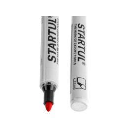 Маркер промышл. перманентный фетровый красный STARTUL PROFI (ST4340-03)