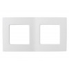 Рамка 2-местная белая, Мастер, BYLECTRICA